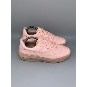 Nike Air Force 1 PLT.AF.ORM Pink Sneakers DJ9946-600 Women's Sz 9.5